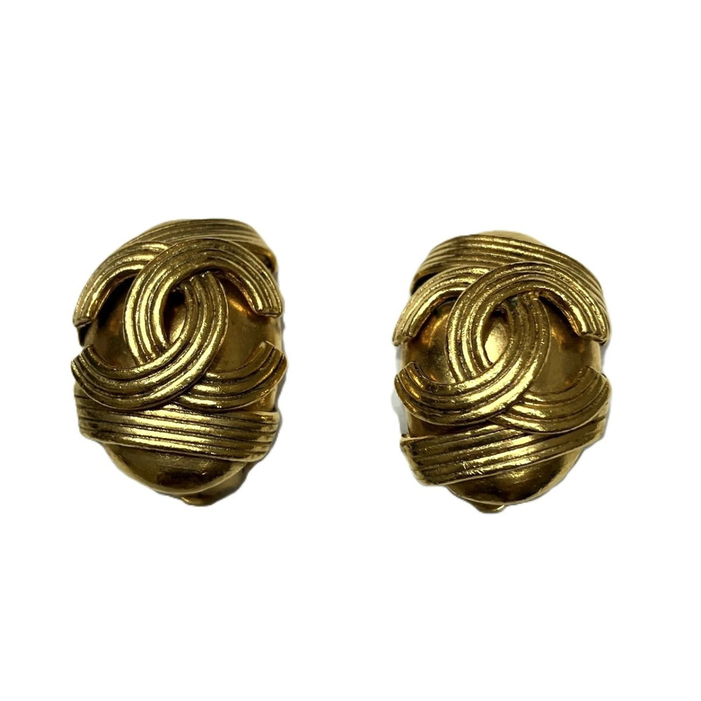 Chanel earrings, accessory. Total weight: 17.7g. Material: Alloy.